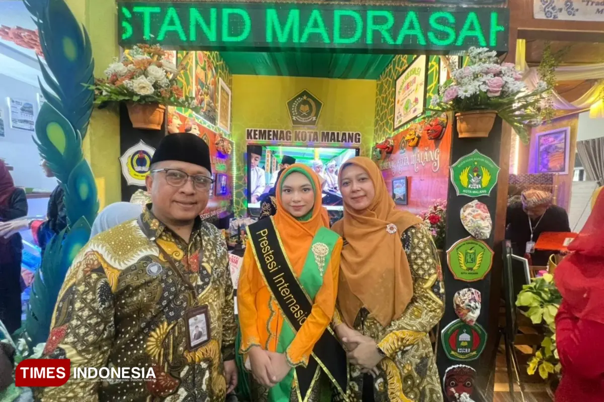 Stan Kemenag Kota Malang Raih Terbaik 1 Stan Inovasi di Expo Madrasah Jatim 2026
