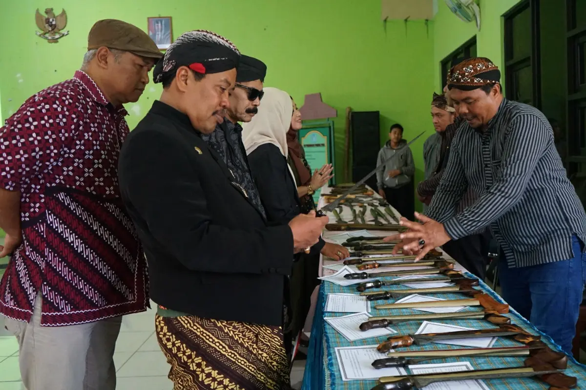 Paguyuban Puri Taji Kudi Mas Edukasi Budaya Melalui Pameran Keris dan Bincang Budaya