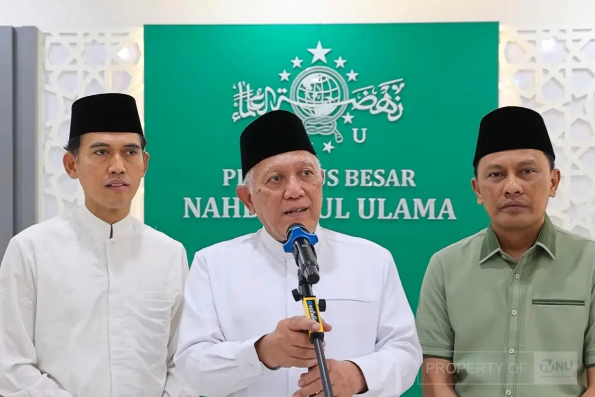 Hari Pertama Ngantor, Gus Kikin Tunjuk Gus Gudfan Jadi Bendum PBNU