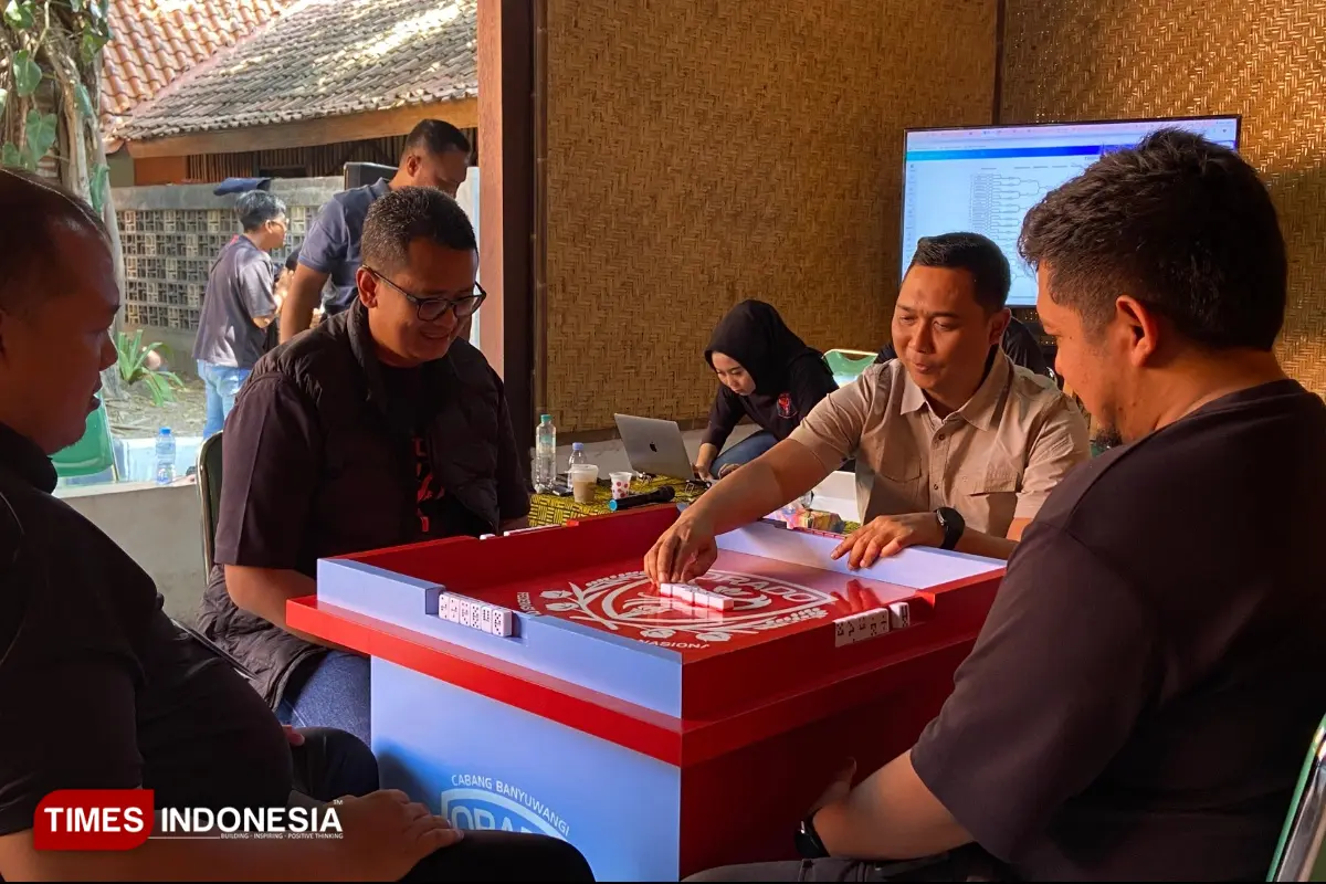 64 Tim Unjuk Taring Dalam Turnamen Domino Piala Panglima TNI di Banyuwangi