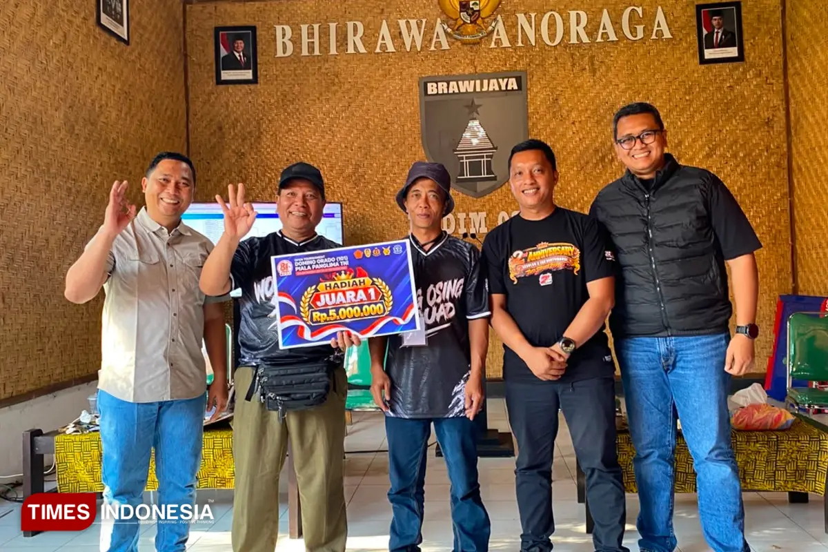 Domino Orado Bukan Sekadar Permainan, Dandim dan Lanal Banyuwangi Sebut Olah Raga Asah Otak