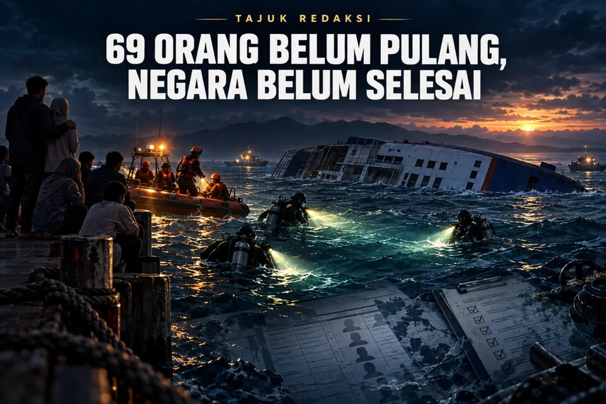 69 Nyawa Tertinggal di KM Virgo, Negara Belum Selesai