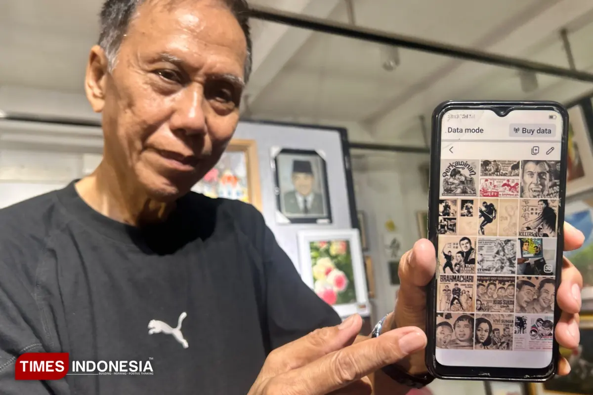 Arsip Karya Puluhan Tahun, Andreanus Gunawan Membuka 'Kapsul Waktu' Kejayaan Poster Bioskop