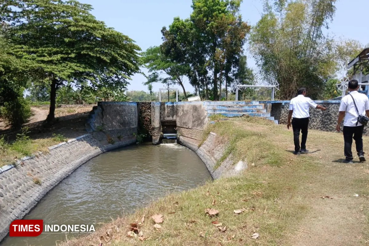 Sebanyak 360 Hektare Sawah di Gudo Jombang Kekurangan Air, PUPR Atur Giliran Irigasi