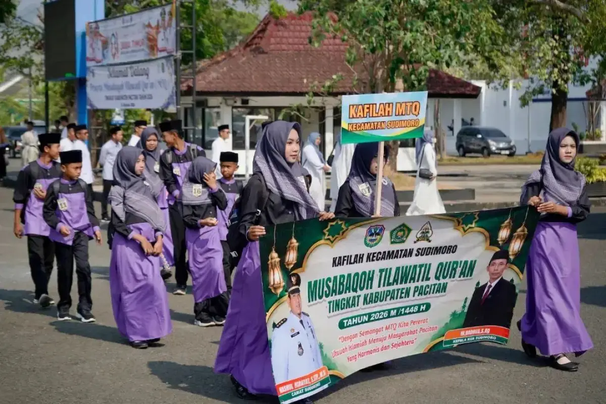MTQ Kabupaten Pacitan 2026 Tandingkan 158 Kafilah, Para Juara Disiapkan Melaju ke Tingkat Provinsi