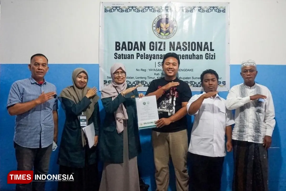 SPPG Sumenep Lenteng Timur 2 Resmi Kantongi Sertifikat Halal untuk 29 Produk Makanan