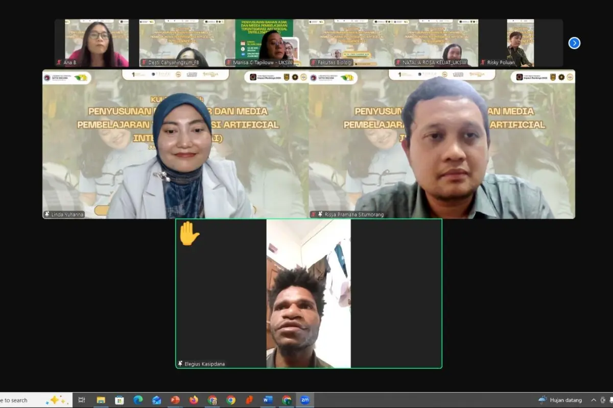 UNIPMA–UKSW Gelar Kuliah Umum, Bahas Inovasi Pembelajaran Biologi Berbasis Kecerdasan Artifisial
