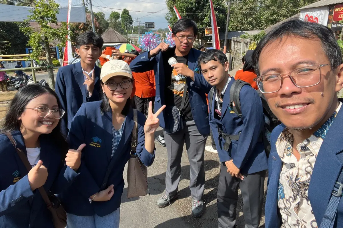 Dukung Budaya dan Pariwisata Lokal, Universitas Ma Chung Hadiri Grebeg Sesucen Desa Sanankerto