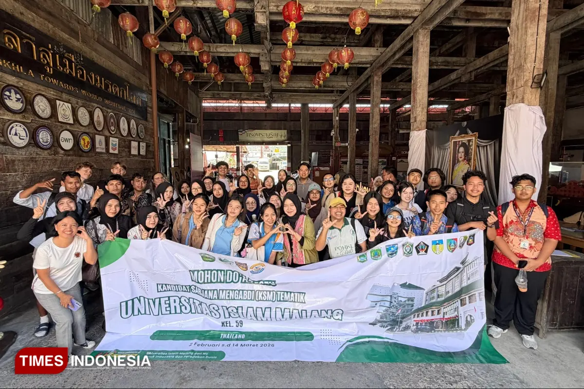 Mahasiswa KSM Internasional UNISMA Kunjungi Songkhla Old Town, Soroti Kesamaan Kuliner Thailand–Indonesia