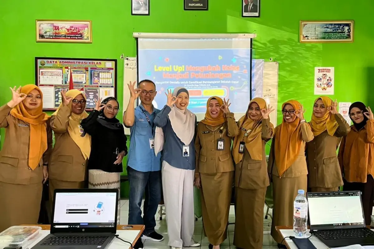 Tim Dosen Computer Science Universitas Ma Chung Beri Pelatihan AI dan Gamifikasi untuk Guru