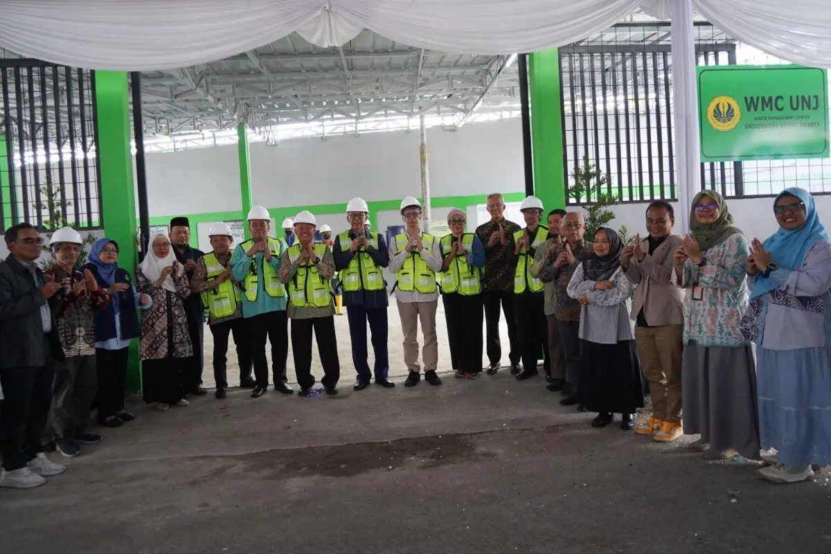 UNJ Resmikan TPST dan Waste Management Center untuk Perkuat Komitmen Menuju Kampus Zero Waste