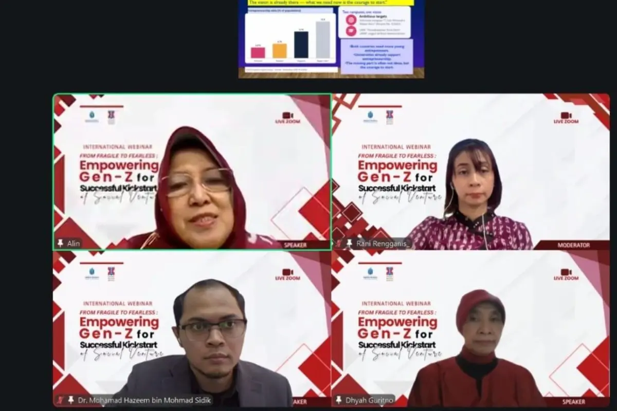 UMBY dan UMK Malaysia Cetak Sociopreneur Muda, Bangun Mental Tangguh Gen Z