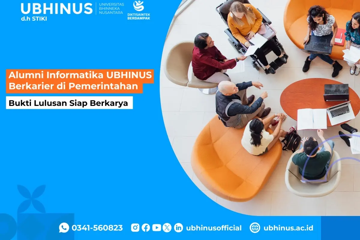 Alumni Informatika UBHINUS Berkarier di Pemerintahan, Bukti Lulusan Siap Berkarya