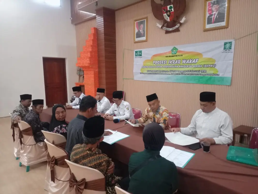 digitalisasi akta ikrar wakaf KUA Pujon 2