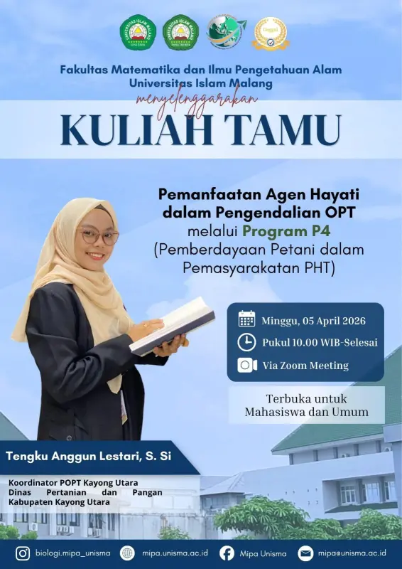 Kuliah Umum FMIPA UNISMA