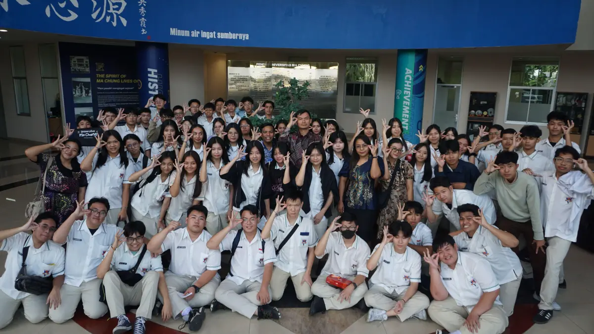 Sambut SMA TNH Mojokerto, Universitas Ma Chung Malang Kenalkan Dunia Kampus