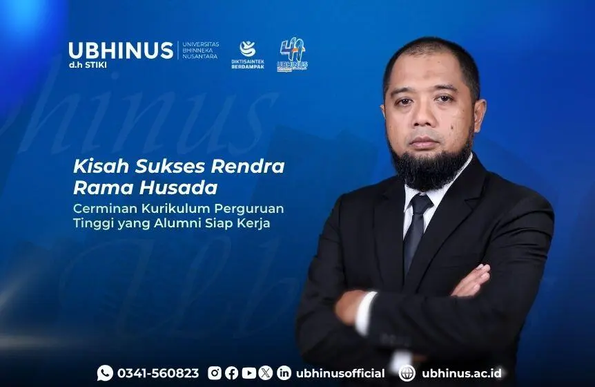 Kisah Sukses Rendra Rama Husada, Cerminan Kurikulum Perguruan Tinggi yang Alumni Siap Kerja