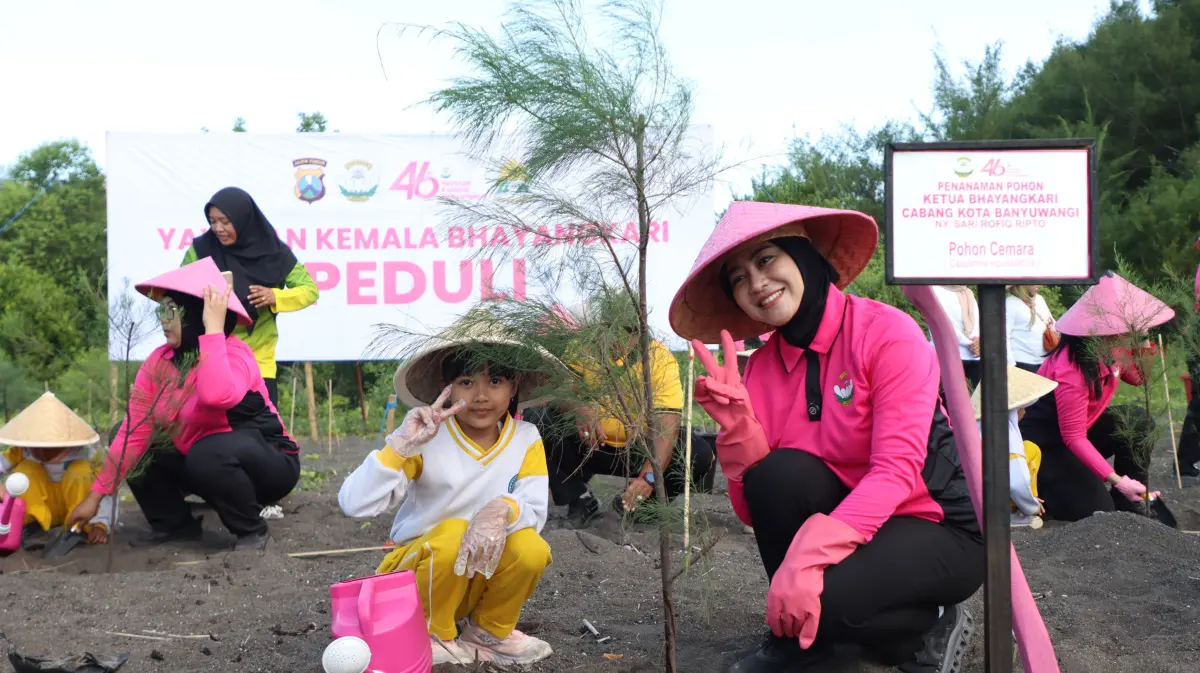 Polresta Banyuwangi Pantai Cemara3