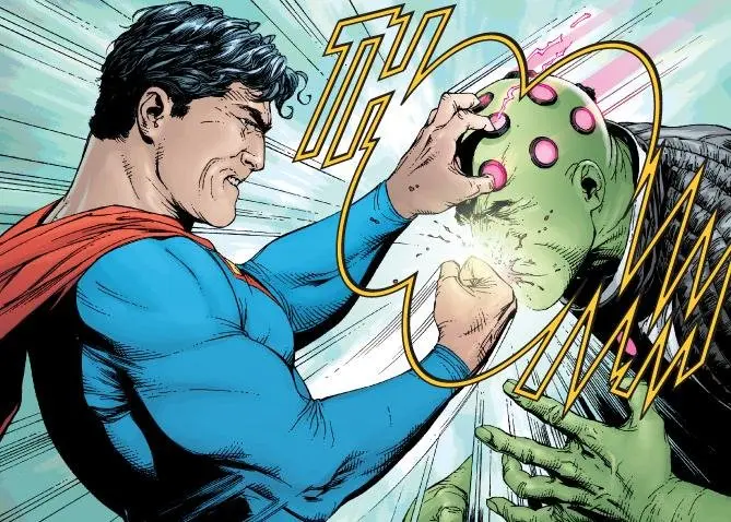 Ilustrasi adegan film Superman