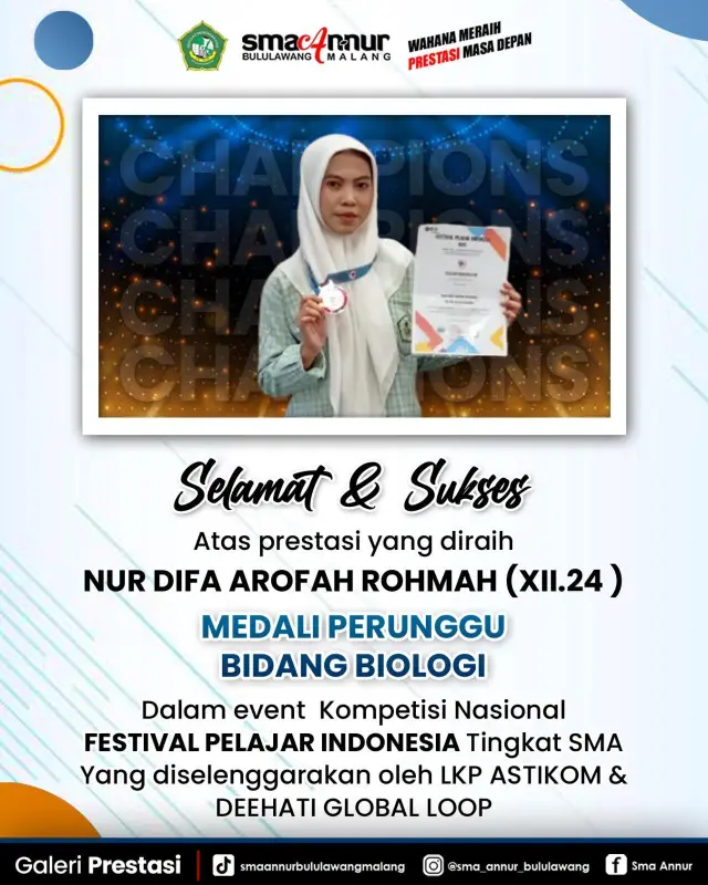 SMA An Nur Malang - 1