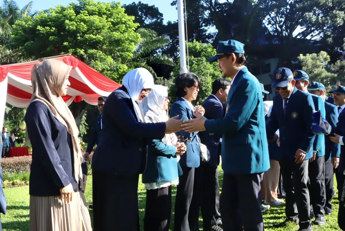 Prof Widodo dalam sambutan upacara peringatan Hardiknas 2026 - 2