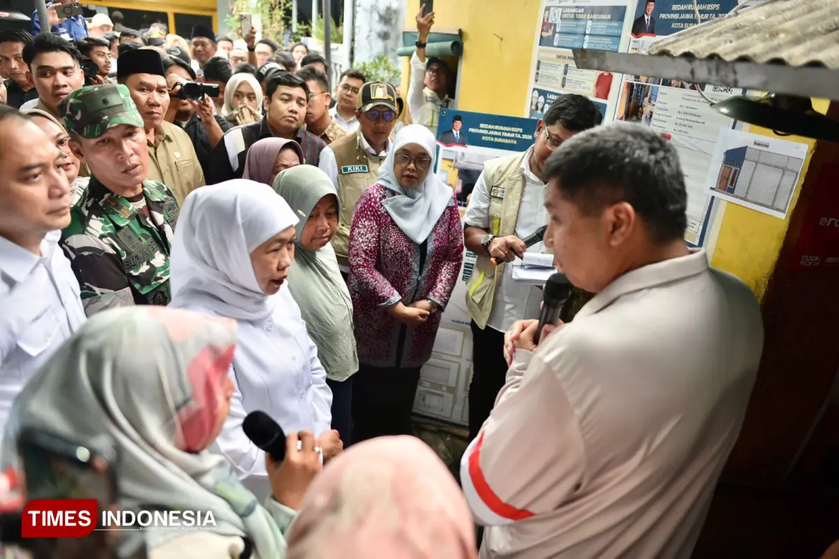 Menteri PKP Maruarar Sirait Gubernur Jatim Khofifah