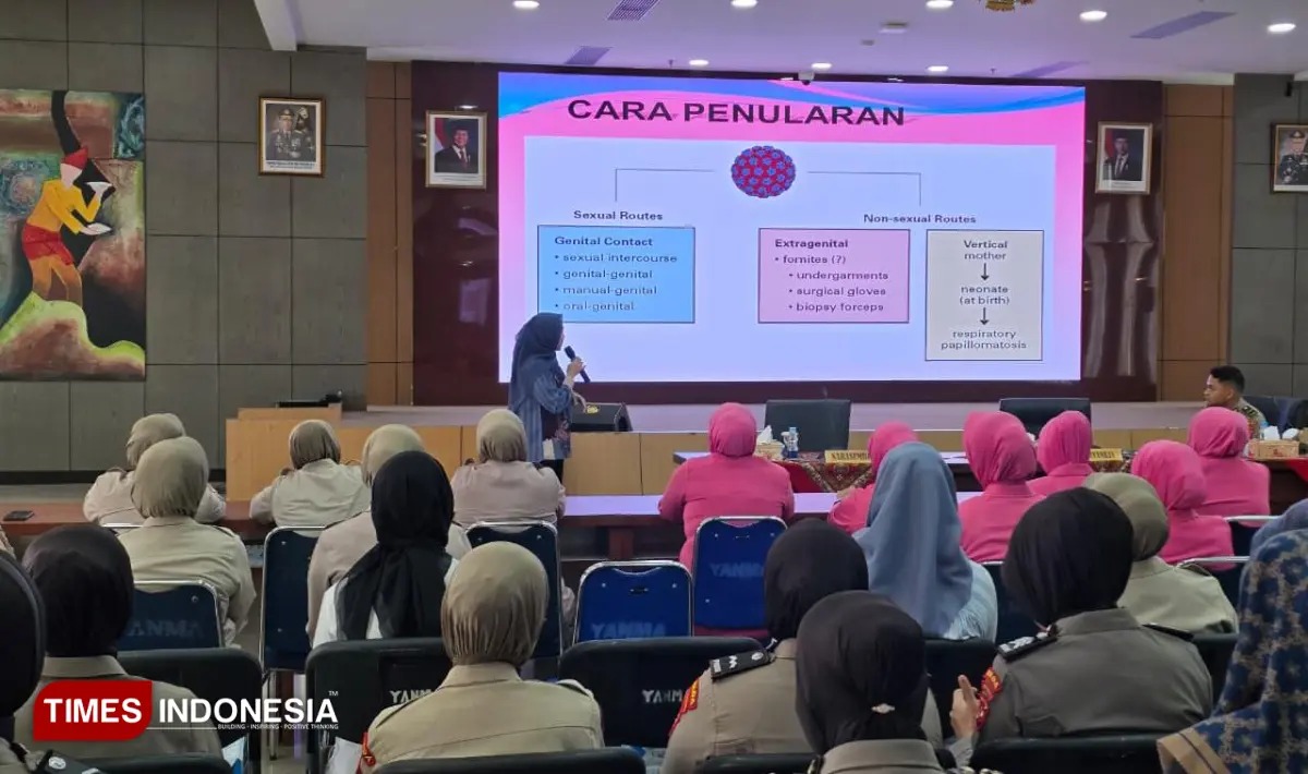 Suasana penyuluhan kesehatan