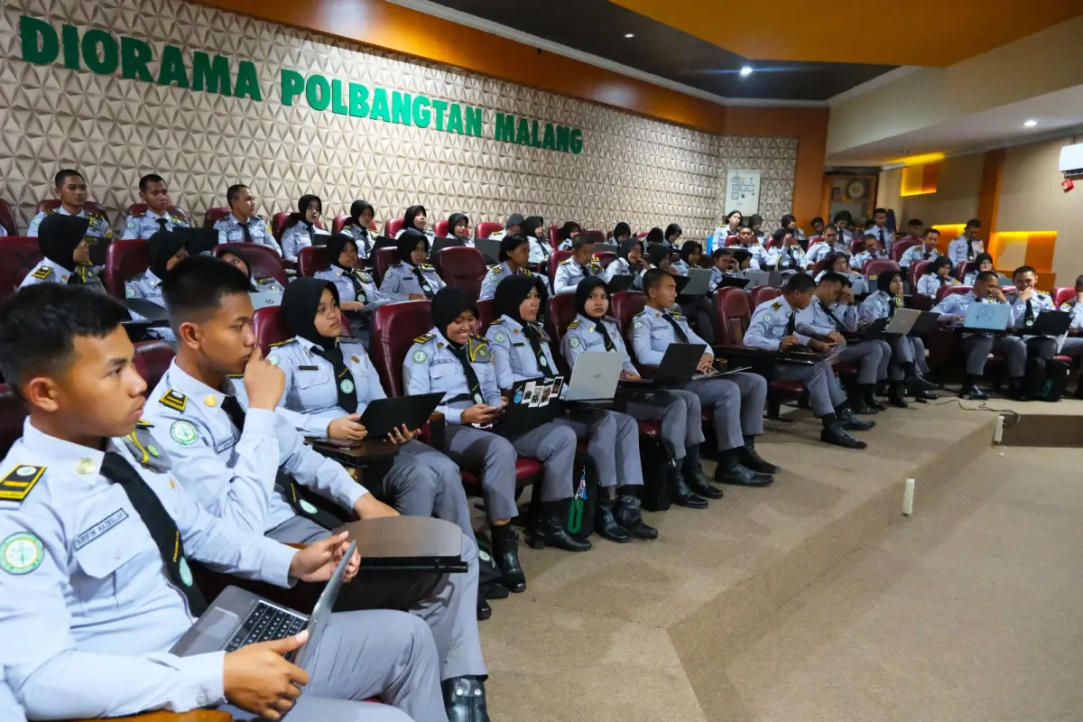 Kukiah tamu yang digelar di Polbangtan Malang