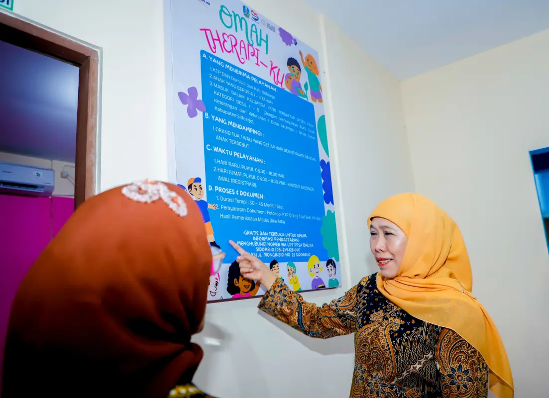 Gubernur Khofifah Omah Terapi 3