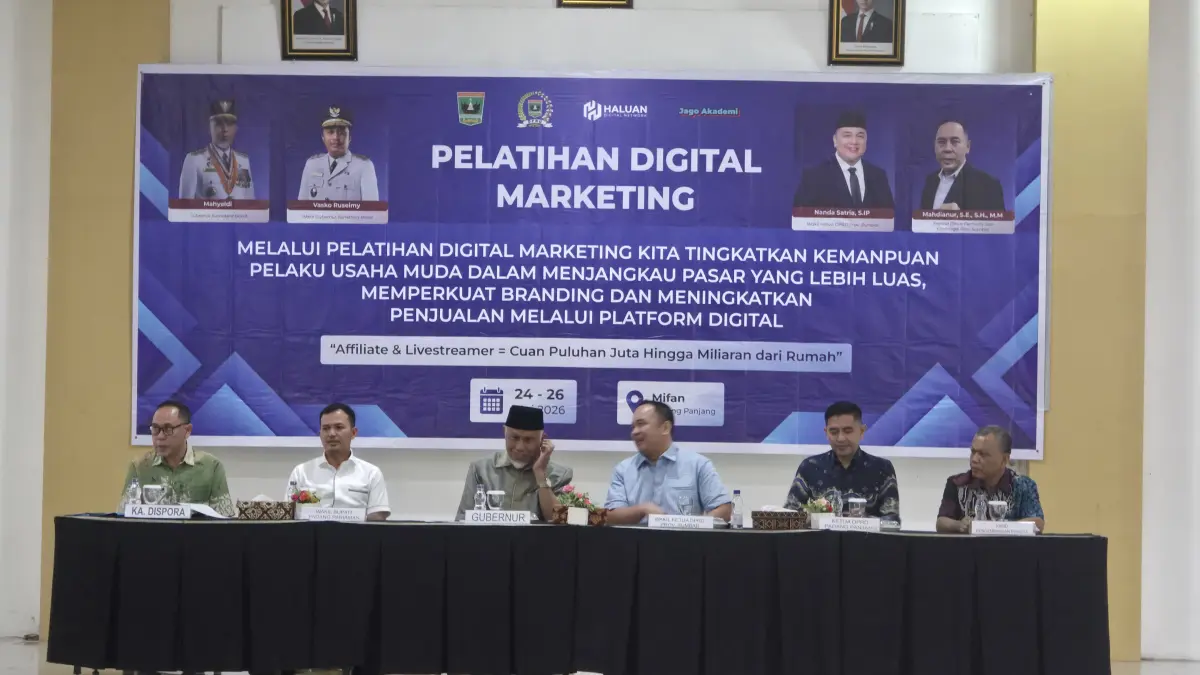 DPRD Sumbar pelatihan wirausaha
