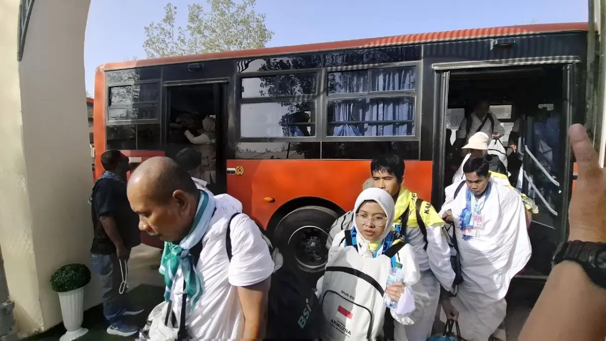 Jemaah haji Indonesia sudah tiba di Arafah