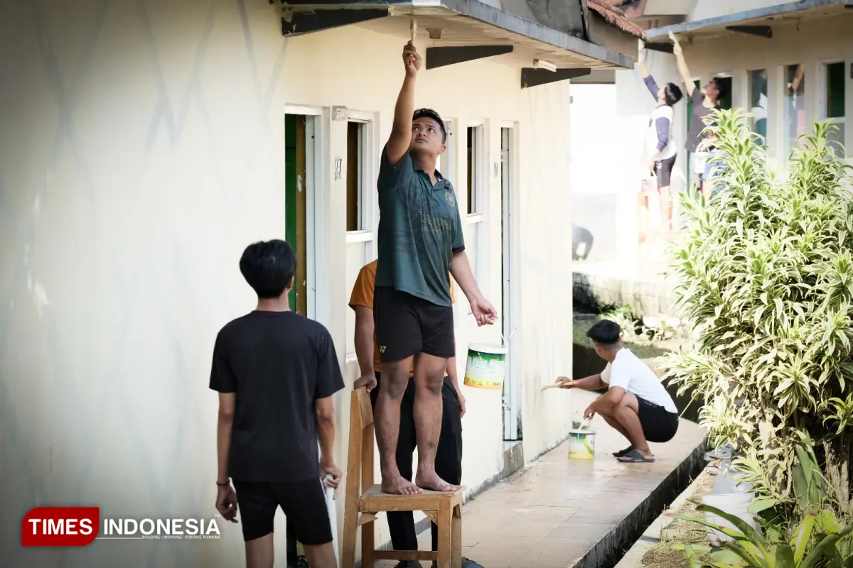 Polbangtan Malang bersih lingkungan