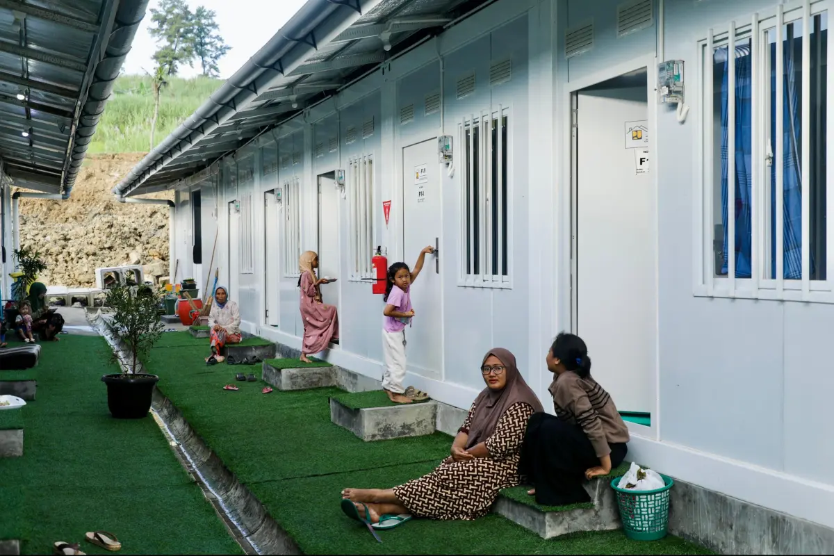 Gubernur Ahmad Luthfi hunian sementara Tegal 2