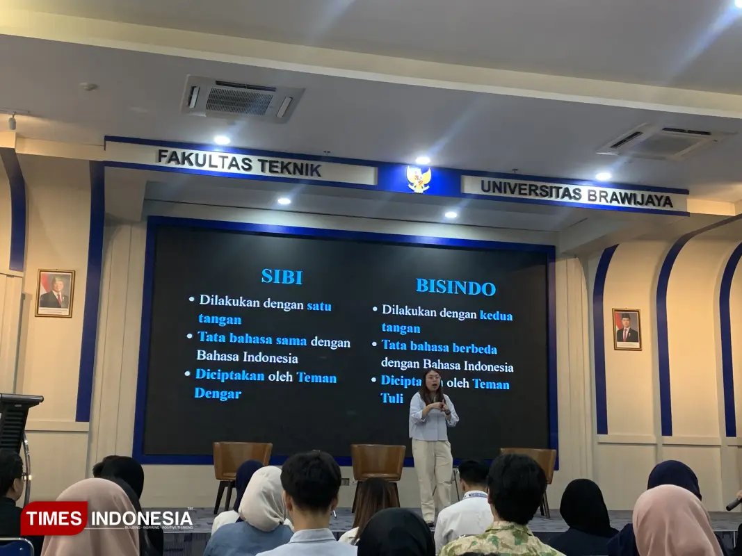 Belajar bahasa isyarat