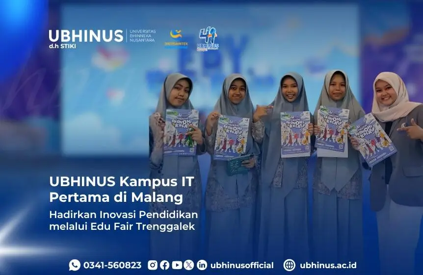UBHINUS Kampus IT Pertama di Malang, Hadirkan Inovasi Pendidikan melalui Edu Fair Trenggalek