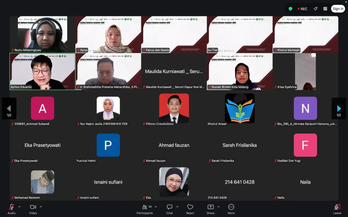 LPKIB UNISMA dan Rumah BUMN Kota Malang Bekali UMKM Strategi Pemasaran Berbasis AI