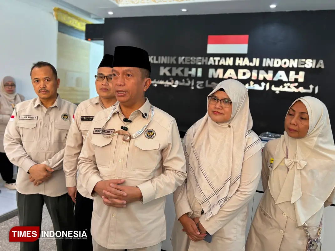 Irjen Kemenhaj berikan keterangan persnya. (FOTO: Fahmi/MCH 2026)