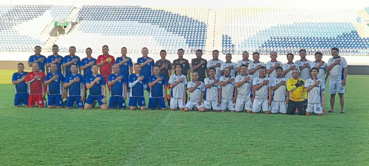 Laga Persahabatan Polres Malang-Insan Pers 3