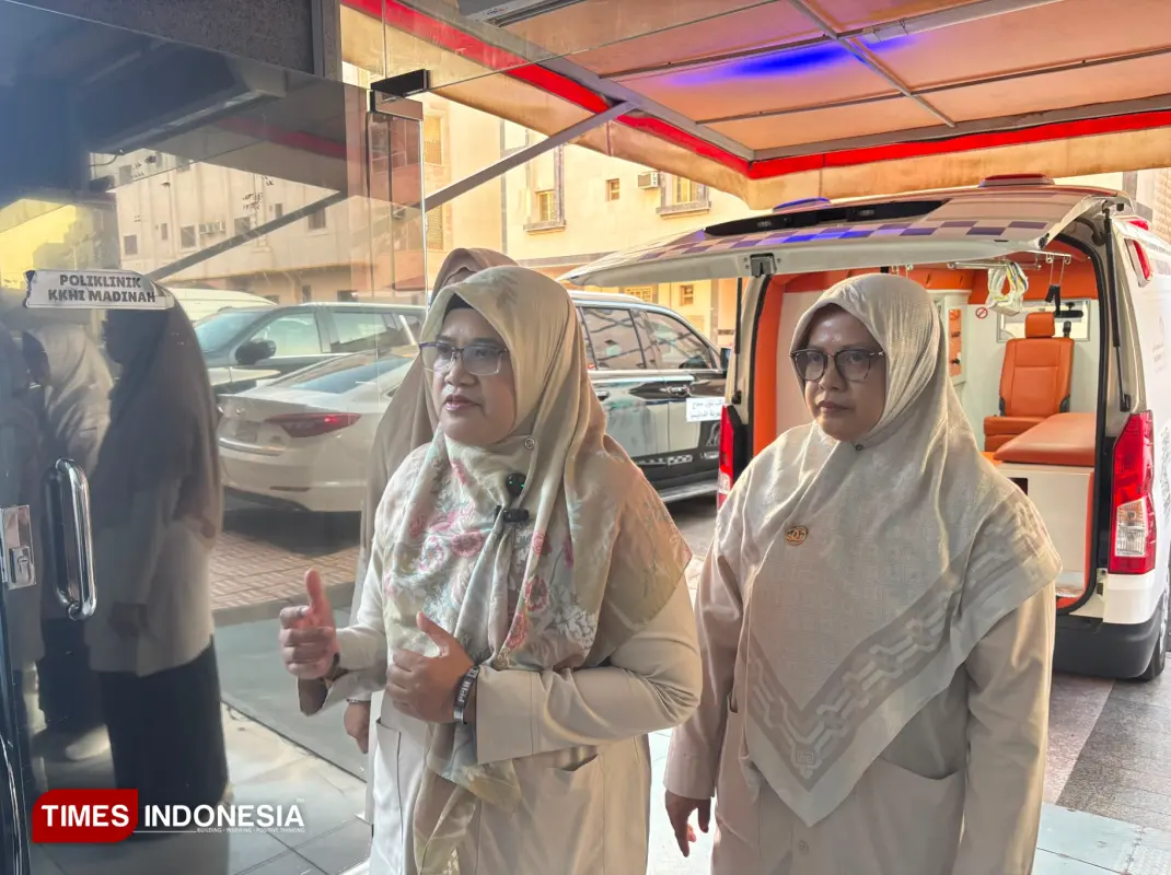 Kepala KKHI Madinah dr Enny. (FOTO: Fahmi/MCH 2026)
