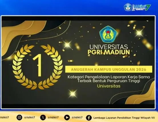 Unipma Sabet Peringkat 1 Pengelolaan Kerjasama Terbaik pada Anugerah Kampus Unggulan 2026