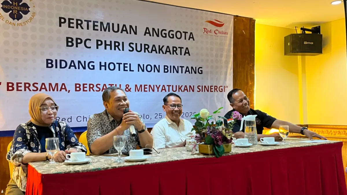 Suasana pemaparan materi pengelolaan sampah bagi hotel non bintang di Kota Surakarta. (Foto: Wening for TIMES Indonesia)