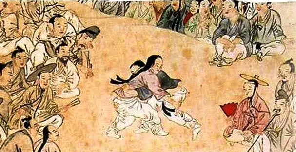 Lukisan tangan sejarah taekwondo yang sudah ada sejak Kerajaan Silla