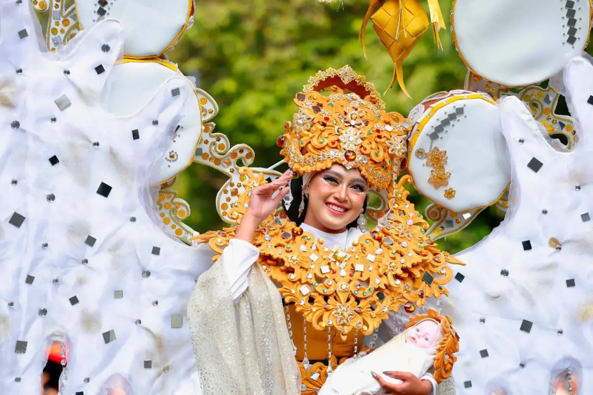 Peragaan busana Banyuwangi Ethno Carnival. (FOTO: Humas Pemkab for TIMES Indonesia)