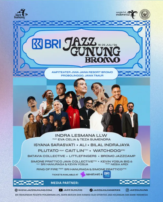 Flyer kegiatan Jazz Gunung Bromo 2026. (FOTO: Istimewa)