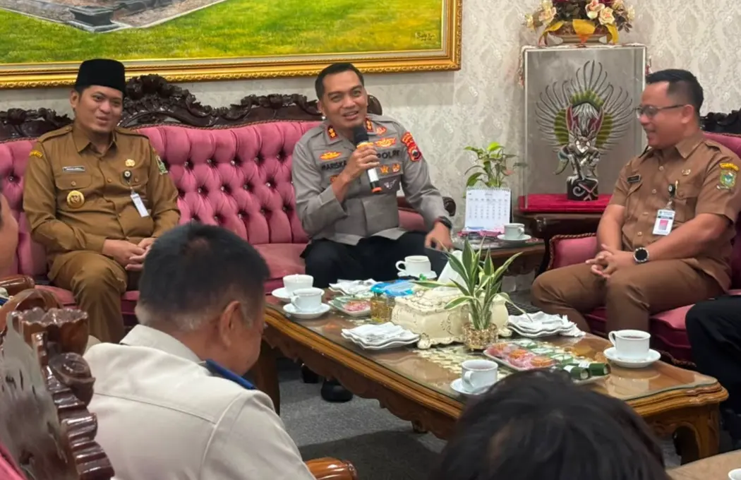 Wakil Bupati Banjarnegara saat  ramah tamah