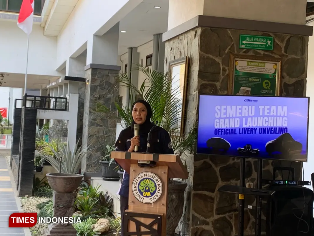 Dosen pembimbing semeru team, Avita Ayu. (FOTO: Miranda/TI)