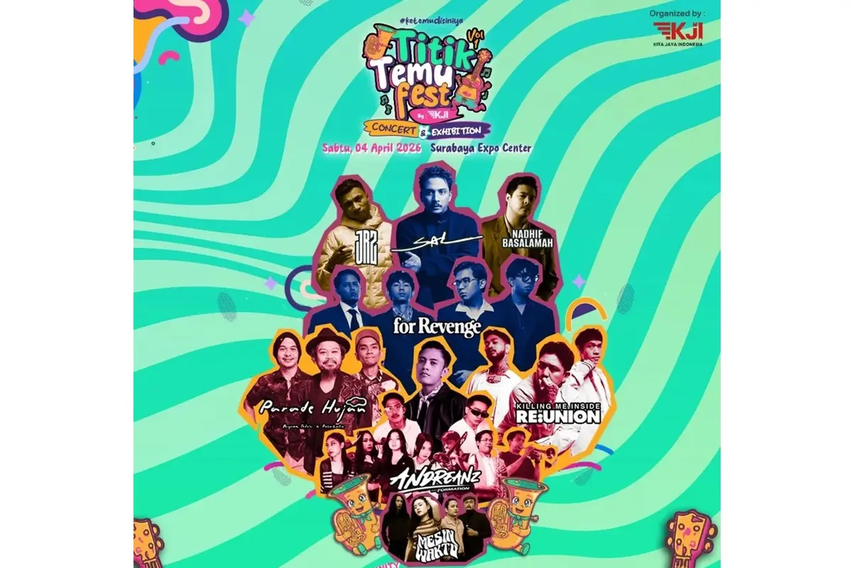Titik Temu Fest Vol. 1 Hadirkan Sal Priadi Hingga Killing Me Inside Reunion