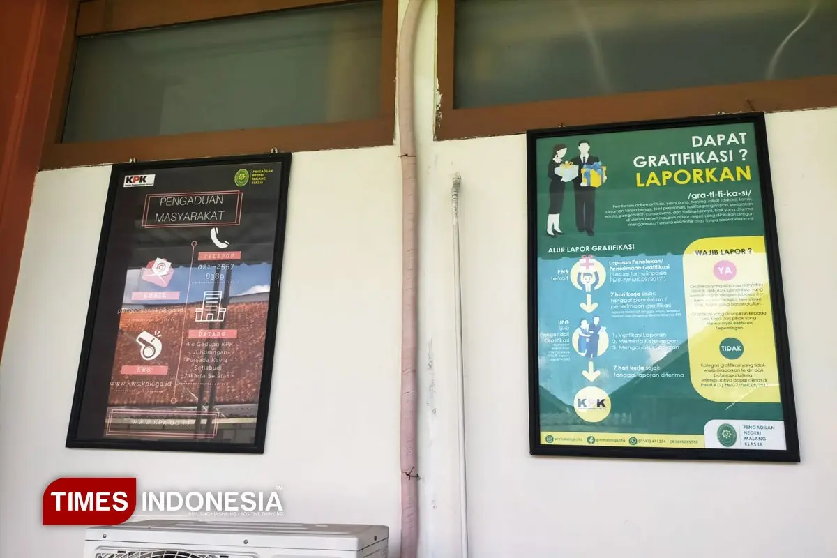 PN Malang Gaungkan “Stop Gratifikasi” Setiap Dua Jam Demi Peradilan Bersih