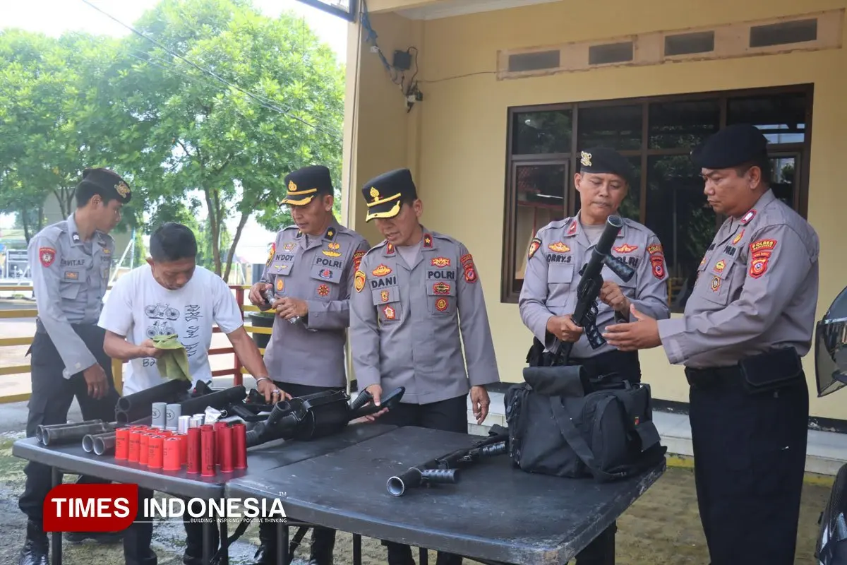 Jelang May Day 2026, Polres Majalengka Siapkan Gas Air Mata