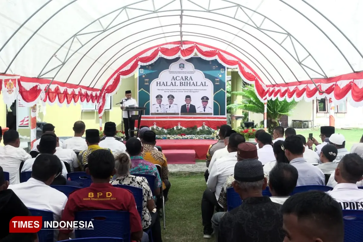 Halal Bihalal, Bupati Morotai Rusli Sibua: Jaga Persaudaraan dan Hindari Isu Negatif